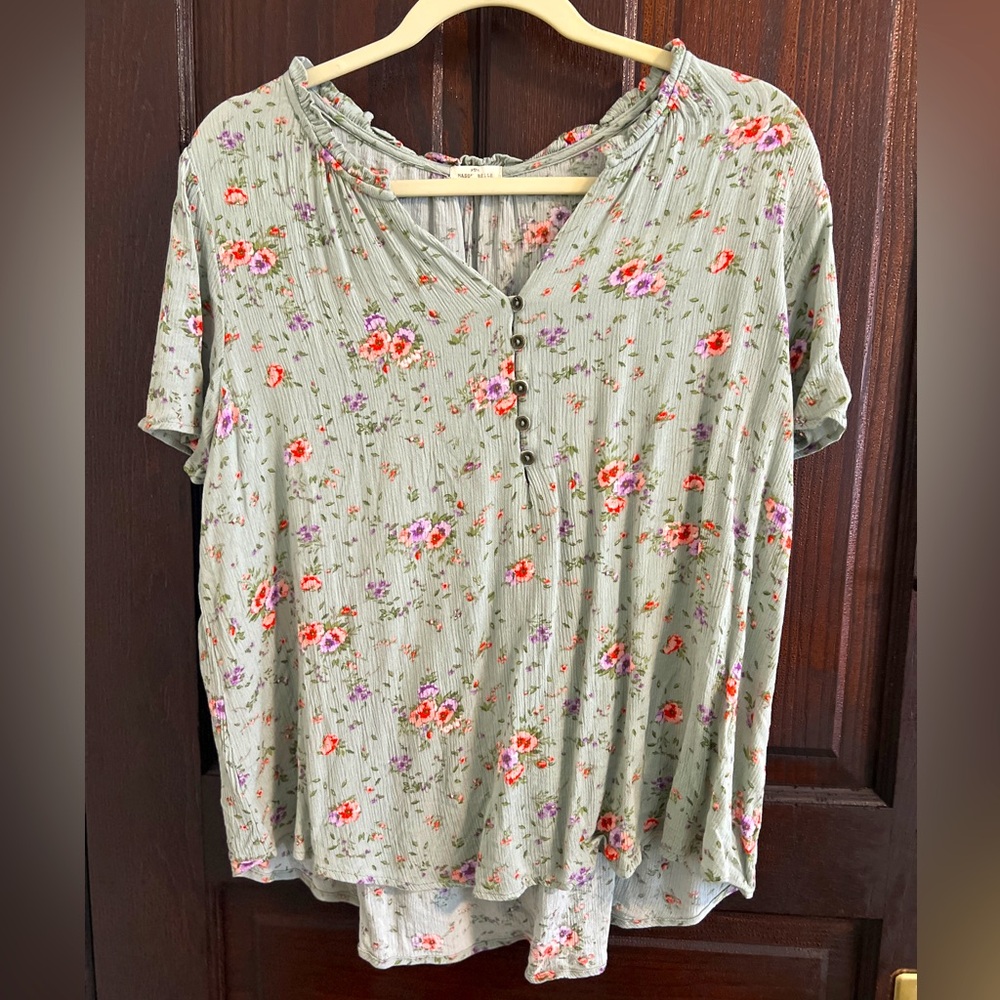 Mason and belle floral top